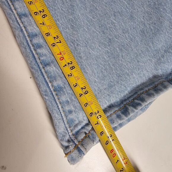 Universal Thread Vintage Bootcut Denim Jeans Hi-Rise Light Blue Plus Size 16x33R - Picture 13 of 14